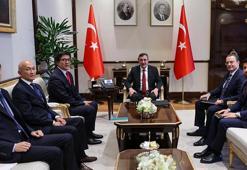 Cumhurbaşkanı Yardımcısı Yılmaz, Kırgızistan Bakanlar Kurulu Başkan Yardımcısı Baysalov ile bir araya geldi