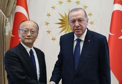 Cumhurbaşkanı Erdoğan, Asya Kalkınma Bankası Başkanı Kanda'yı kabul etti