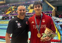 Denizlili yüzücü Ahmet'ten Riyad'da tarihi başarı