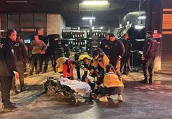 Edirne’de ‘dur’ ihtarına uymayan motosikletli, polis aracına çarptı: 2 yaralı