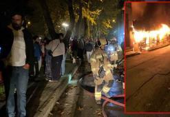 Tek katlı evdeki yangın 1 saatte söndürüldü