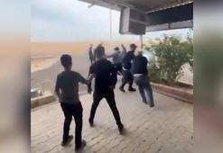 Yediemin otoparkında ücret kavgası kamerada