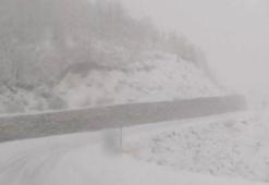 Tunceli’de kar yağışı