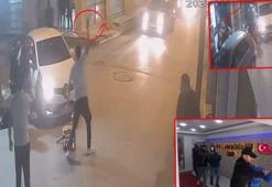 İzmir'de 1 kişinin öldüğü, 3 kişinin de yaralandığı olayın görüntüleri ortaya çıktı