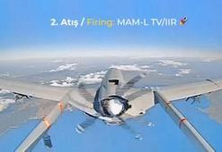 Bayraktar TB3, MAM-L IIR ile hedefi tam isabetle vurdu