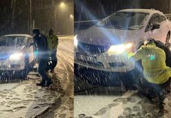 Malatya'da kar nedeniyle mahsur kalan 33 kişi kurtarıldı