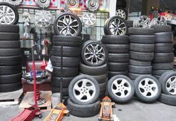 Lastikçilerde 'Kış Lastiği' Yoğunluğu Yaşanıyor