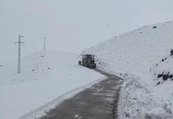 Şırnak’ta kardan kapanan 6 köy yolu ulaşıma açıldı