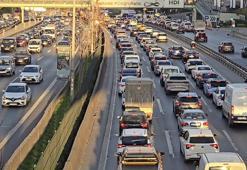 İstanbul'da haftanın ilk iş gününde trafik yoğunluğu