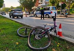 Yaya geçidinde bisikletli çocuğa çarpıp ölümüne neden olan sürücü kaçtı