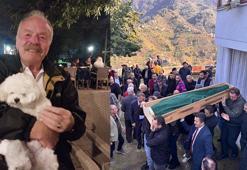 Kazadan sonra çıkan kavgada öldürülen emekli öğretmen toprağa verildi