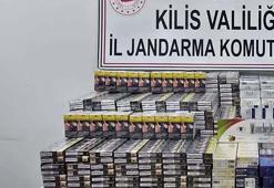 Kilis’te, 2 bin 420 paket kaçak sigara ele geçirildi