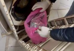 Klima ünitesi içinde uyuşturucu ele geçirildi; 2 gözaltı