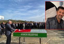 Kazada ölen öğretmen için görev yaptığı okulda tören