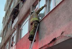 Avcılar’da banyoda mahsur kalan çocuğu itfaiye kurtardı