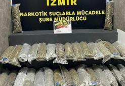 İzmir'de 23 kilo esrar ele geçirildi; 1 tutuklama