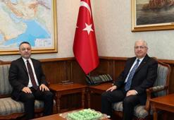 Bakan Güler, Şam Büyükelçisi Nuh Yılmaz'ı kabul etti