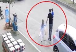 Ters yönde ilerleyen forkliftin çarptığı baba ve 2 çocuğu yaralandı