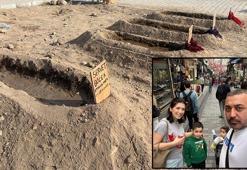 Zehirlenme şüphesiyle hayatını kaybeden aile; baba, 2 çocuğu ve eşinin yanına defnedildi