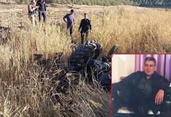 Gaziantep’te devrilen traktörün altında kalan sürücü öldü