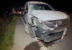 Hafif ticari aracın çarptığı kadın öldü