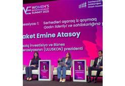 ULUSKON Başkanı Atasoy, ‘2025 Kadın Girişimcilik Zirvesi’ne katıldı