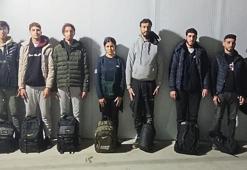 Edirne'de 9 kaçak göçmen yakalandı