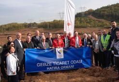 Gebze Ticaret Odası Hatıra Ormanı'nda fidan dikimi yapıldı