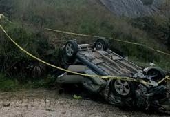 Otomobil, uçuruma devrildi: 1 ölü, 3 yaralı