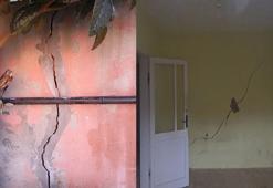 Beykoz'da duvarlarında çatlak oluşan 2 bina tahliye edildi