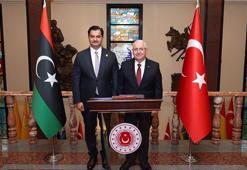 Bakan Güler, Libya Genel Komutan Yardımcısı Hafter'i kabul etti