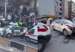 Sultangazi'de park yeri kavgası kazaya neden oldu; kaçan sürücü yaralandı