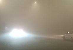 Batman’da yoğun sis; görüş mesafesi 5 metreye kadar düştü