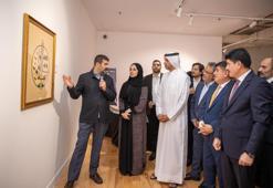 Âdil-i Mutlak Hat Eserleri Sergisi, Katar'da ziyarete açıldı