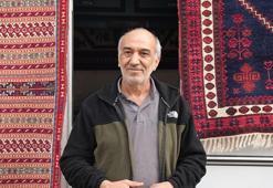 Sındırgı’da artçılar nedeniyle dükkanında çalışamayan halı ustası, işini karavana taşıdı