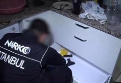 Beylikdüzü'nde çatı katında uyuşturucu üreten şüpheliye operasyon: 107 kilogram ele geçirildi