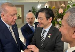 Cumhurbaşkanı Erdoğan, Singapur Başbakanı Wong ile görüştü
