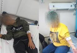 Sucuklu tost yiyen anne ile oğlu hastanelik oldu