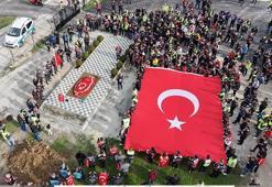 Trakya'daki 500 motosiklet tutkunundan şehit ailesine ziyaret