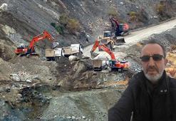 Sivas'ta göçük altında kalan şantiye müdürü 8 gündür aranıyor