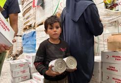 Türk Kızılay’ın İyilik Gemisi yardımları Gazze’de