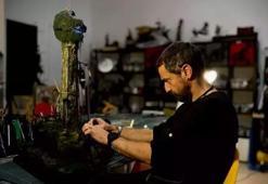 Atakule'yi dioramayla canlandırıp iklim değişikliğine dikkat çekti