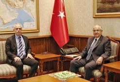 Bakan Güler, KKTC Büyükelçisi Korukoğlu'nu kabul etti