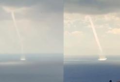 Marmara Denizi açıklarında hortum görüldü