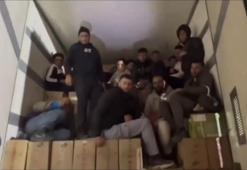 Hatay'da 16 kaçak göçmen yakalandı; 2 kişi tutuklandı