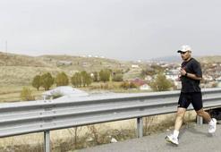 Amerikalı sporcuyu örnek alıp kilometrelerce koşuyor; hedefi Türkiye’yi temsil etmek