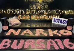 Bursa'da 20 bin adet ecstasy hap ele geçirildi; 1 gözaltı