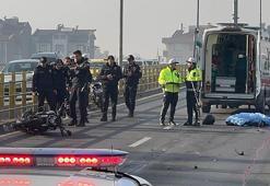 İki aracın arasından geçerken TIR'ın altında kalan motosikletli öldü