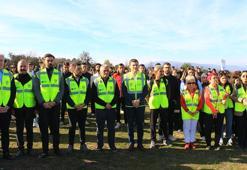 Yayladan 1 saatte 1,4 ton atık toplandı