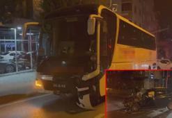 Bayrampaşa'da yolcu otobüsü ile otomobil çarpıştı: 3 yaralı